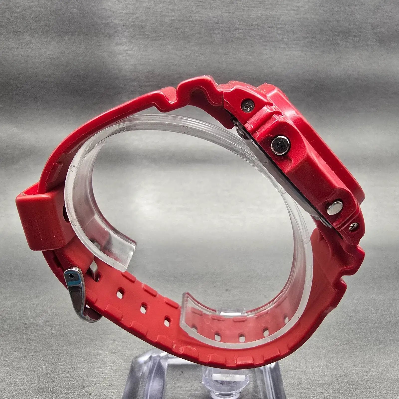 Casio G-Shock GLX-5600 Watch Men 44mm Red Alarm Chronograph G-Lide New Battery8