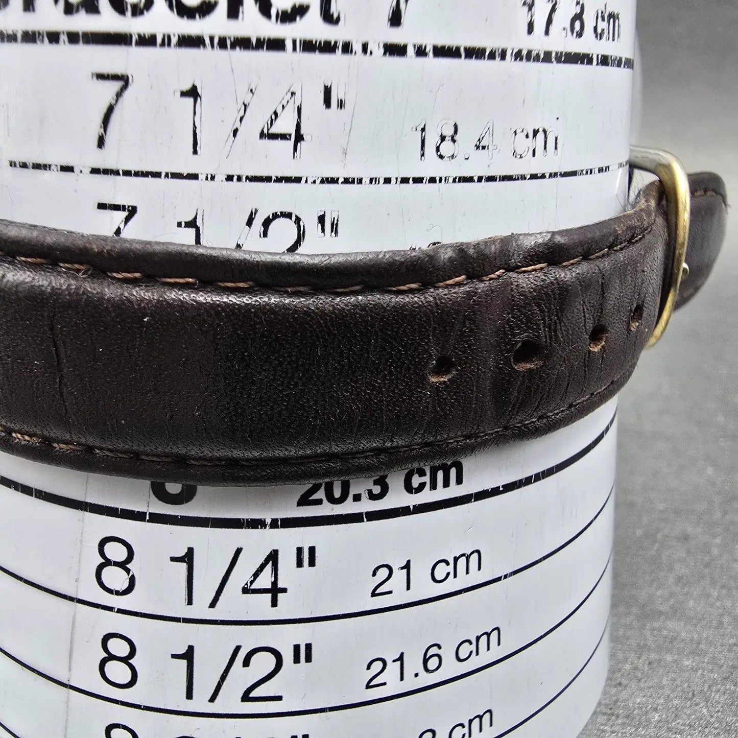 Citizen Watch Men 33mm Black Dial Gold Tone Date Round 6010-847971 New Battery10
