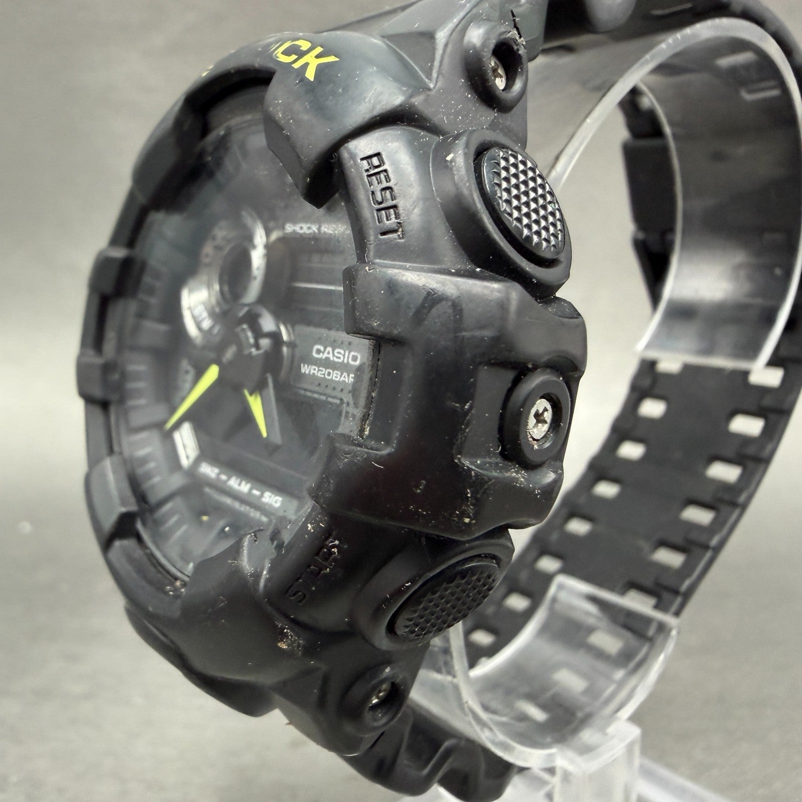 Casio G-Shock GA-700DC Watch Men 53mm Analog Digital Black Alarm Chrono NewBat2