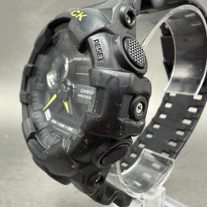 Casio G-Shock GA-700DC Watch Men 53mm Analog Digital Black Alarm Chrono NewBat2