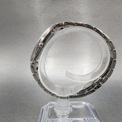 Seiko Premier Tank Watch Women 18mm Silver Dial Silver Tone 1n000cl0 NewBattery6