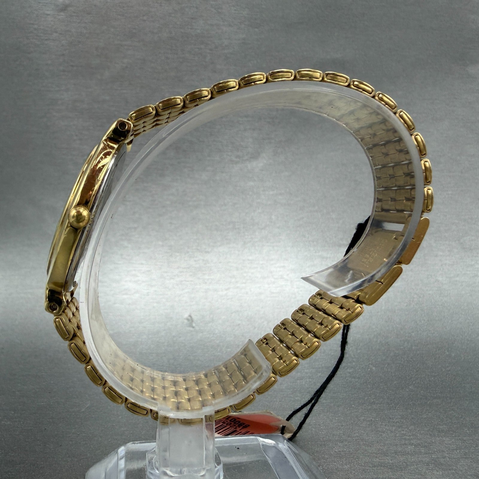 Citizen Watch Men 32mm Champagne Dial Gold Tone Round 1020-S54562 New Battery6