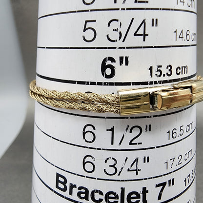 Armitron Deauvillw Watch Women 14mm Cream Dial Gold Tone Diamond Bezel READ PART9