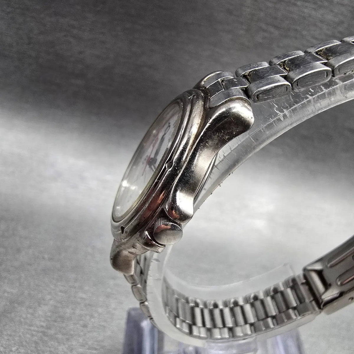 Citizen Watch Women 27mm White Dial Silver Tone Date 6010-S37650 New Battery2