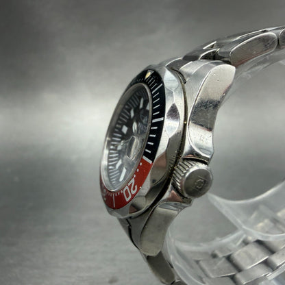 Invicta Dive Watch Women 27mm White Dial Steel Date Coke 7061 Round New Batt2