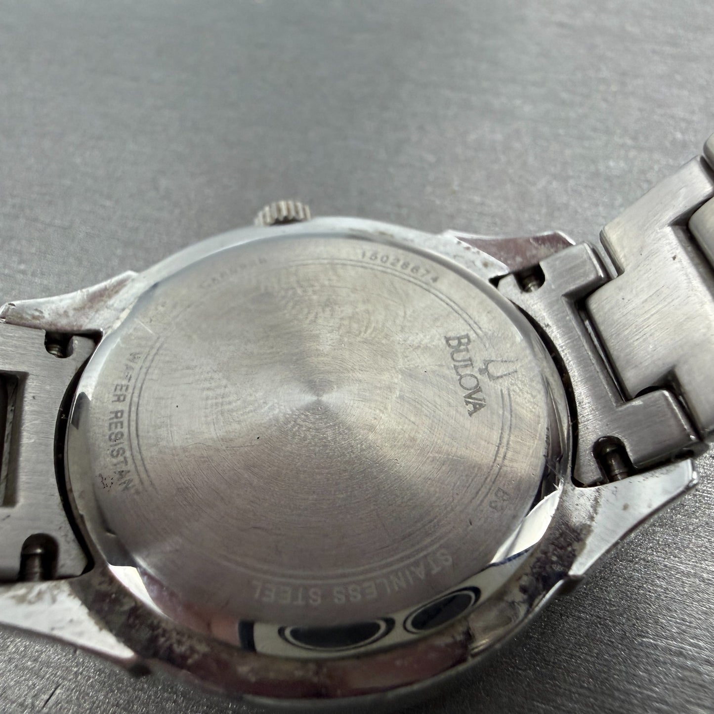 Bulova Watch Women 33mm MOP Dial Silver Tone Round 96L146 New Battery Diamond9