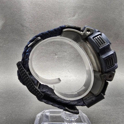 Casio G-Shock DW-9500 Watch Men 48mm Silver Blue Alarm Chronograph New Battery8
