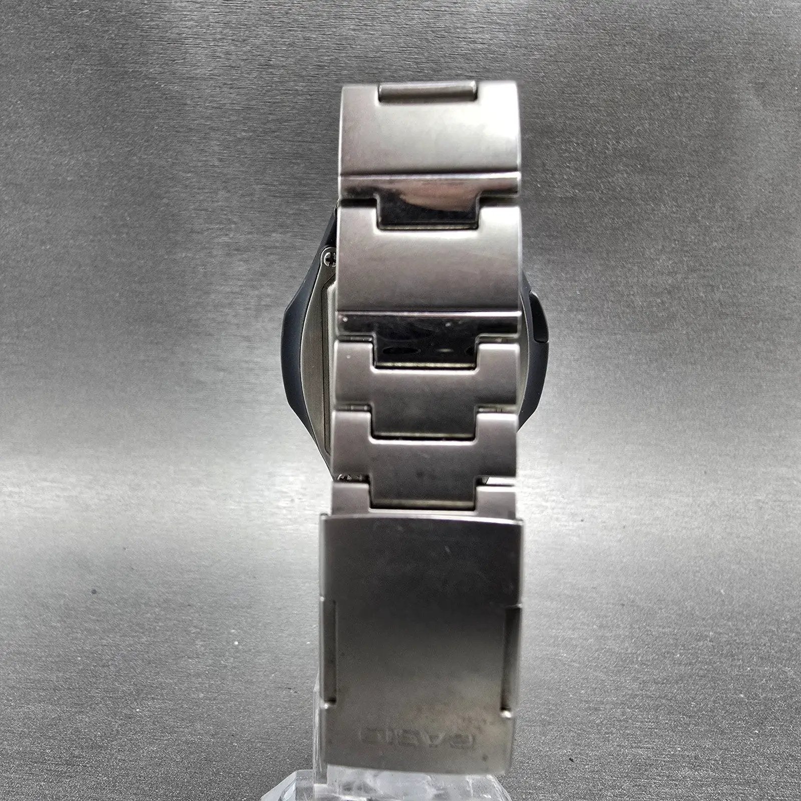 Casio Wave Ceptor LWV-100J Watch Women 37mm Silver Alarm Chronograph New Battery7