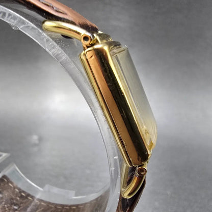 Hamilton Wilshire Watch Women 18mm Women Gold Dial Gold Registered Edition PARTS4