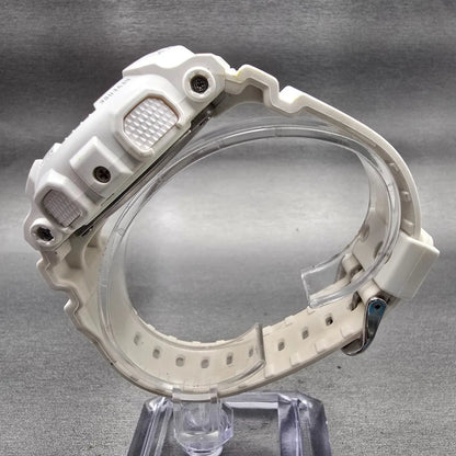 Casio G-Shock GMA-S120MF Watch Women 45mm Rose Gold White Chronograph New Batt6