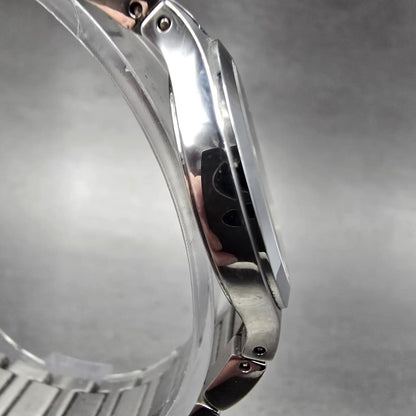 Movado Museum Watch Women 28mm Black Dial Silver Tone 01.3.14.1033 New Battery3