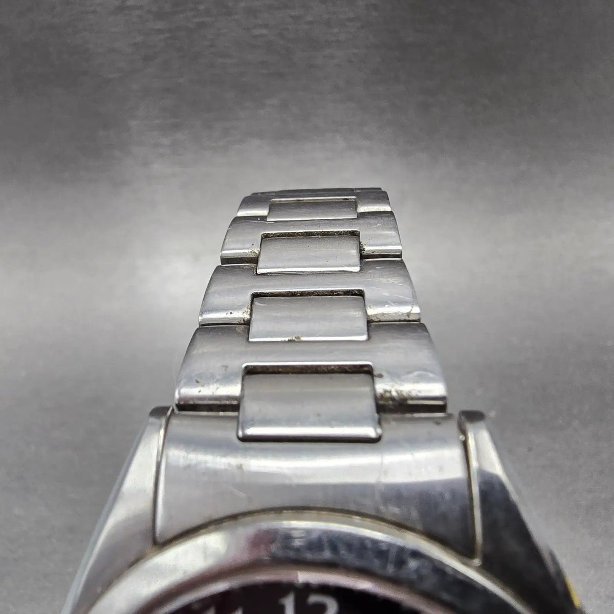 Citizen Eco-Drive Atomic Watch Men 38mm Black Dial Steel Date H415-S038278 PARTS5