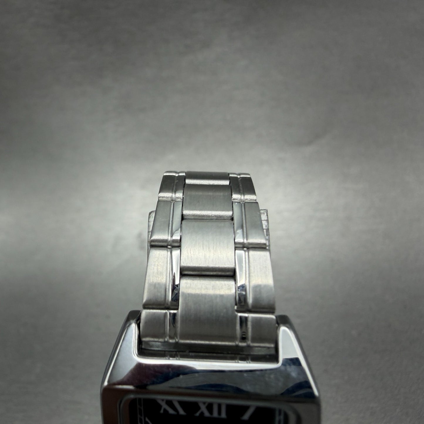 Casio Tank Watch Women 22mm Black Dial Silver Tone Rectangle LTP-V007 NewBattery4