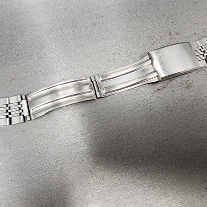 Seiko Bracelet 19mm Stainless Steel Tri Folding Clasp Vintage15