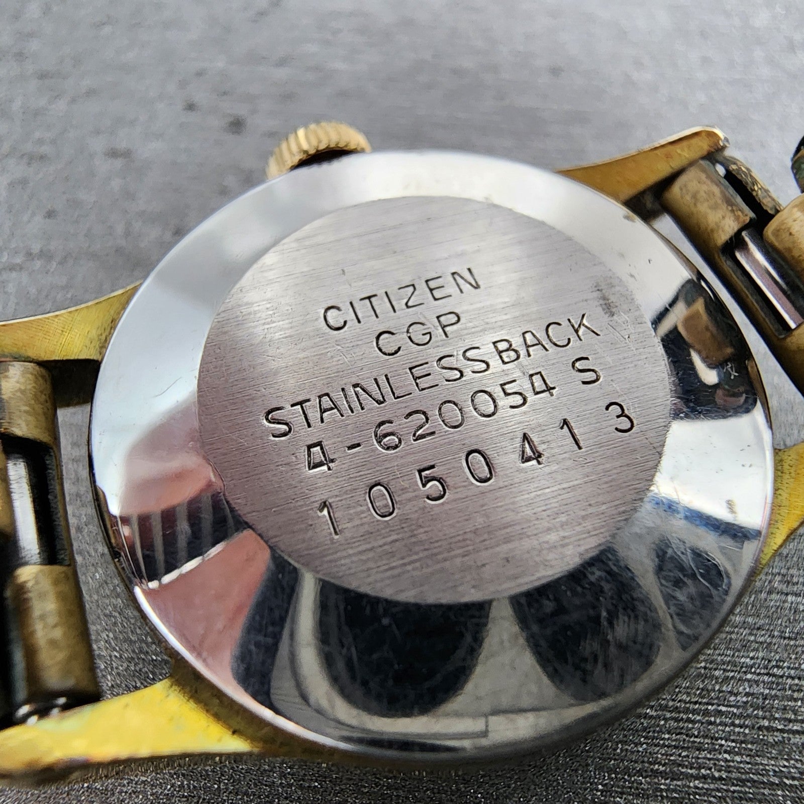 Citizen Cosmo Star Watch Women 22mm Silver Dial Gold Tone Manual 4620054 Runs9