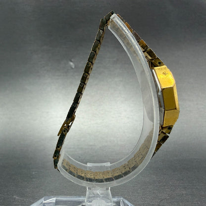 Citizen CQ Watch Women 19mm Champagne Dial Gold Tone 4031-892721 New Battery8