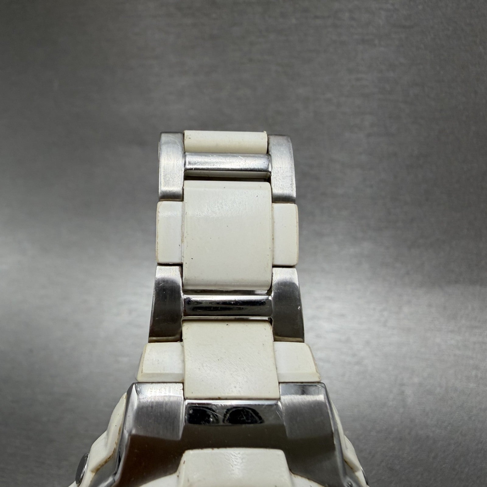 Casio BabyG MSG302C Watch Women 39mm White Dial Silver Analog Digital WorksABC4