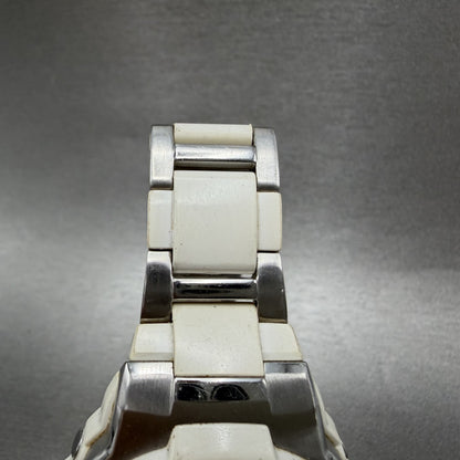 Casio BabyG MSG302C Watch Women 39mm White Dial Silver Analog Digital WorksABC4