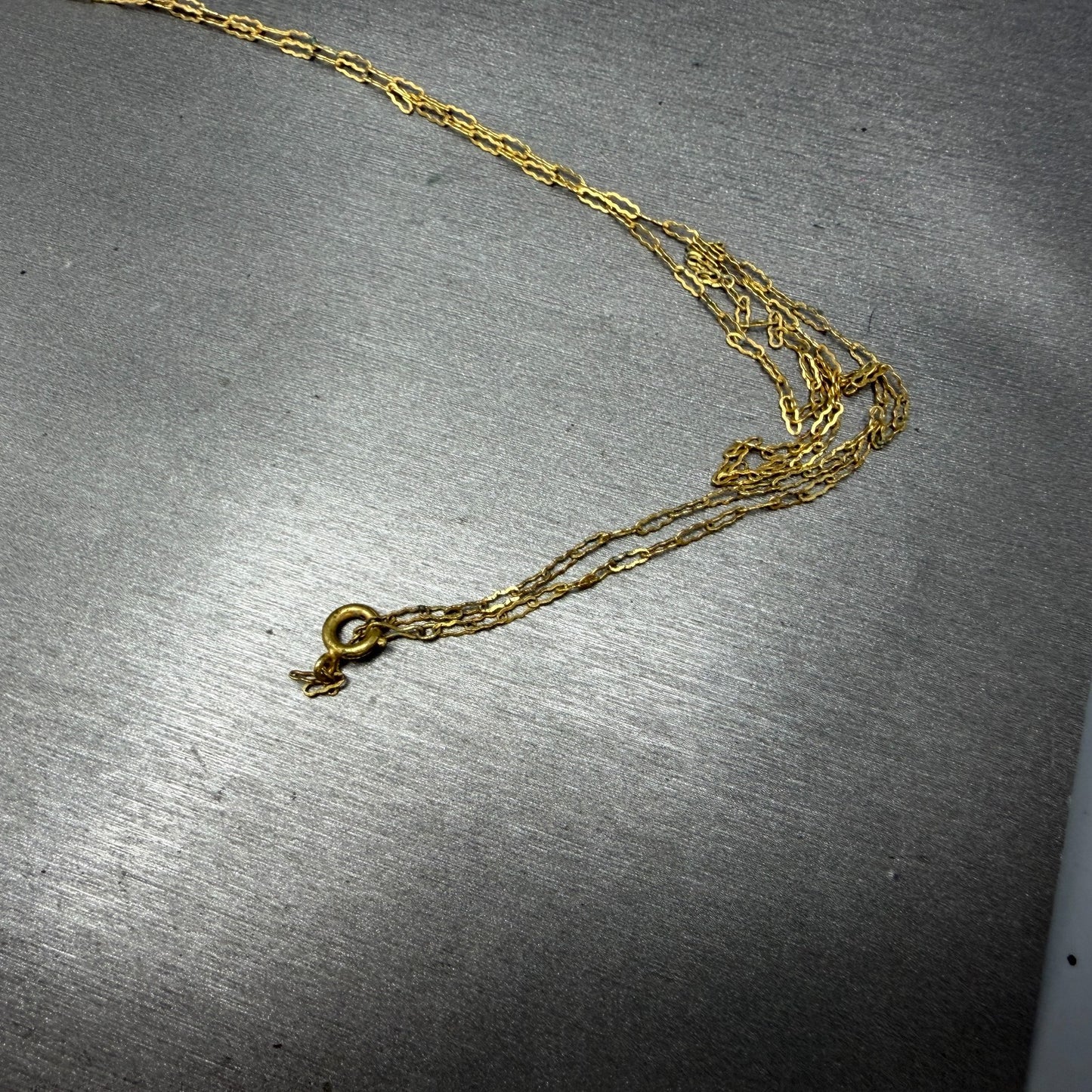Seiko Necklace Watch Women 13mm Champagne Dial Gold Tone 1320-5730 New Battery9