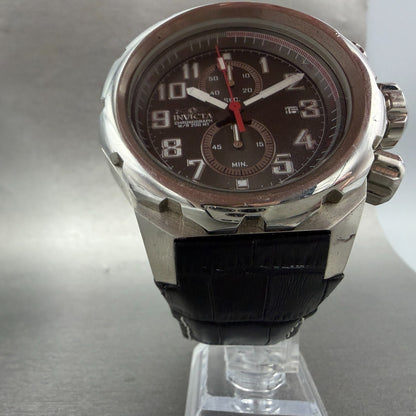 Invicta Pro Diver Chronograph Watch Men 52mm Gray Dial Steel Date 15068 Newbat5