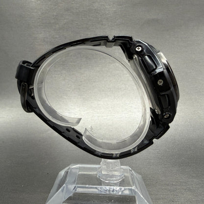 Casio Baby-G BGA-102 Watch Women 39mm Analog Digital Black Alarm Chrono New Batt8
