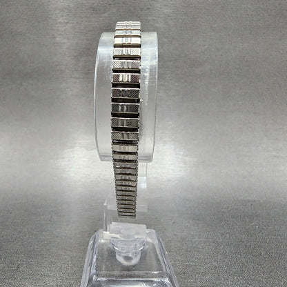 Seiko Fine Seiko Watch Women 12mm Silver Dial Silver Tone Manual 15203370 Runs7