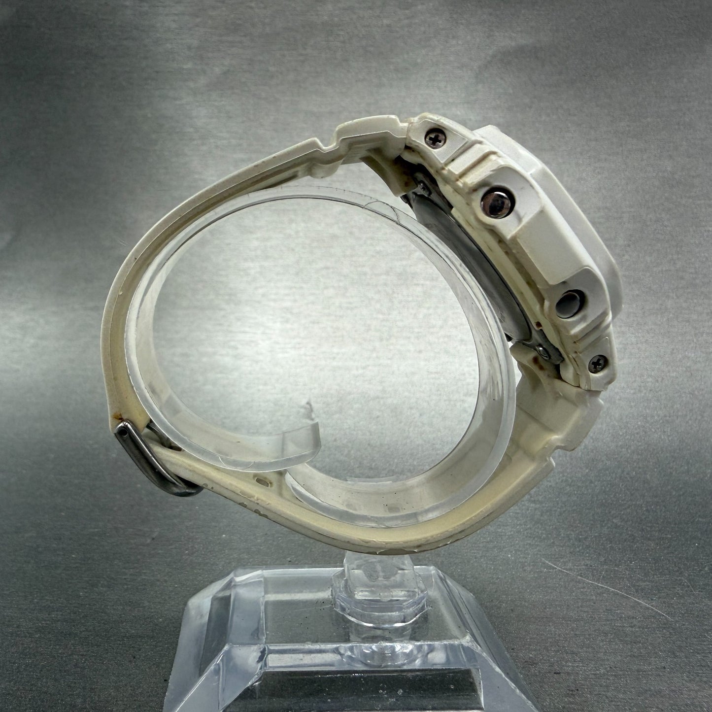 Casio Baby-G BGD-5000 Watch Women 42mm White Alarm Chrono Solar Works8