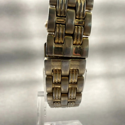 Seiko Watch Women 23mm MOP Dial Gold Tone Diamonds Round 1N00-0KH0 New Battery7