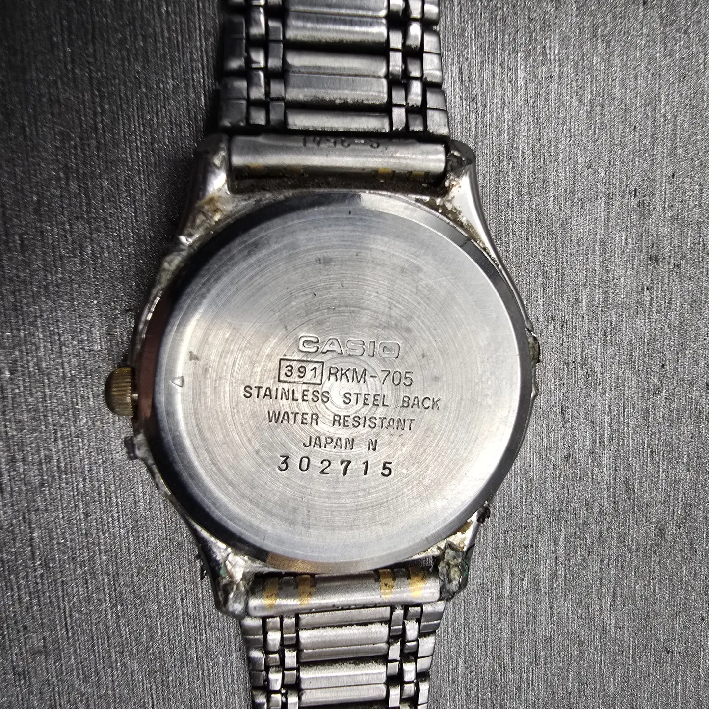 Casio Rookie Watch Women 30mm Silver Dial Two Tone Round RKM-705 New Battery10