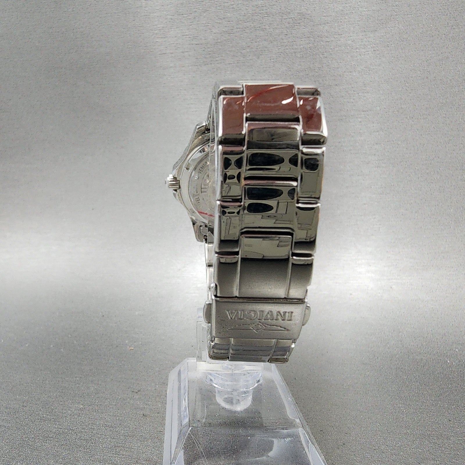 Invicta Angel Watch Women 35mm MOP Dial Silver Tone Round 23655 New Battery7