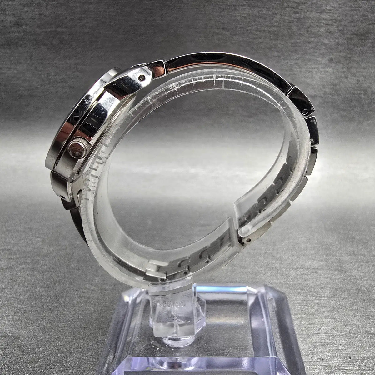 Bulova Harley-Davidson Watch Women 26mm Silver Dial Silver Tone 76L25 New Batt6
