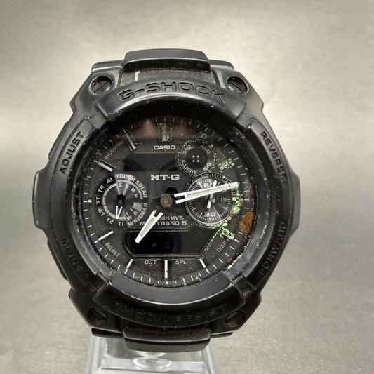 Casio GShock MTG1500B Watch men 47mm Analog Digital Black Solar PARTS0