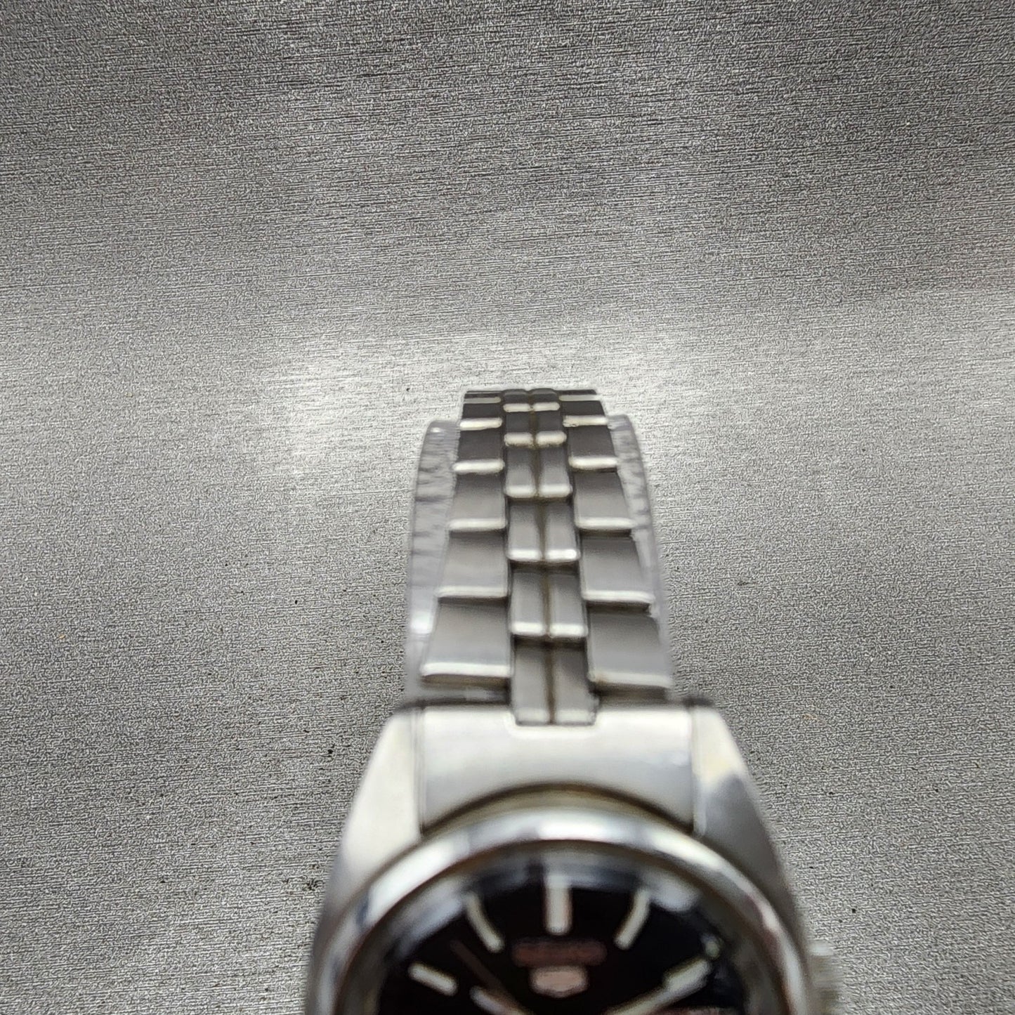 Seiko 5 Automatic Watch Women 26mm Blue Dial Silver Tone Daydate 42060010 Runs4