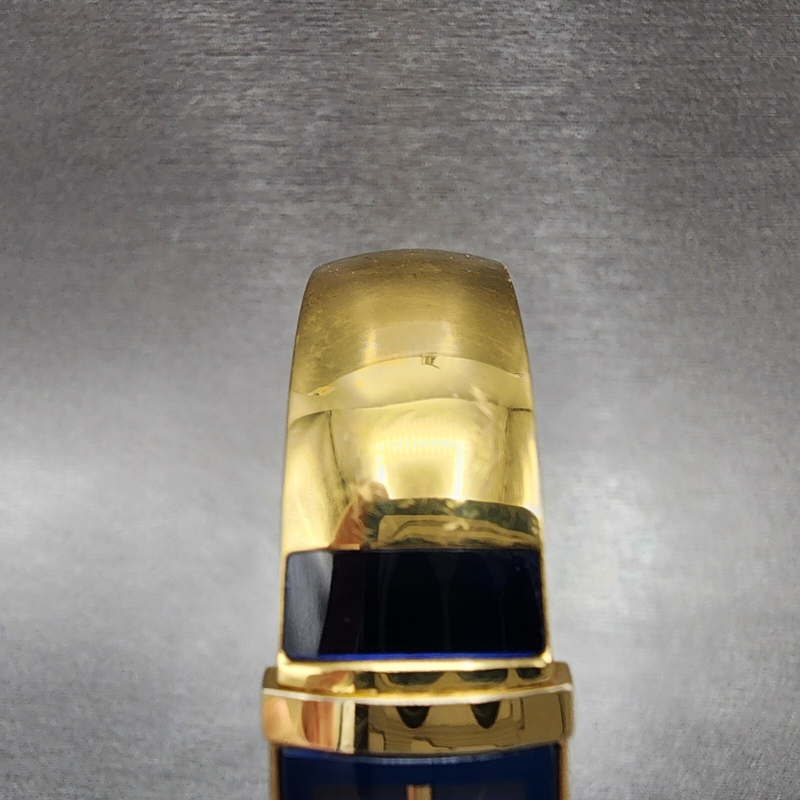 Seiko Lassale Tank Watch Women 15mm Blue Dial Gold Tone Rectangle New Battery4