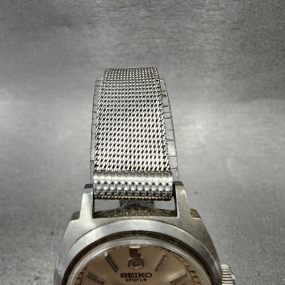 Seiko Chorus Watch Women 26mm Silver Dial Silver Tone Date Manual 21180260 READ4