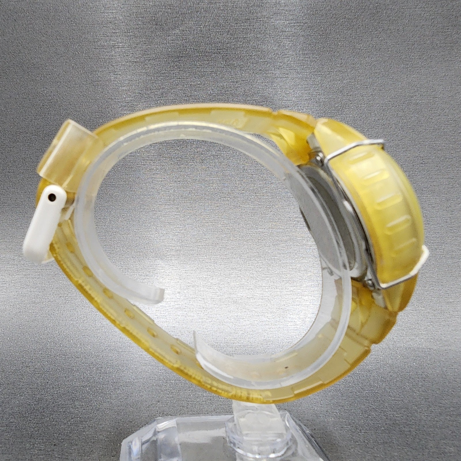Casio BabyG BG11 Watch Women 42mm White Dial Clear Tone Round New Battery8