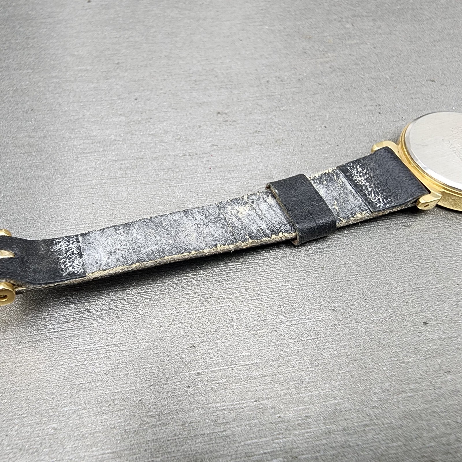 Seiko Watch Women 21mm Silver Dial Gold Tone Round 2c210100 New Battery READ!!!12