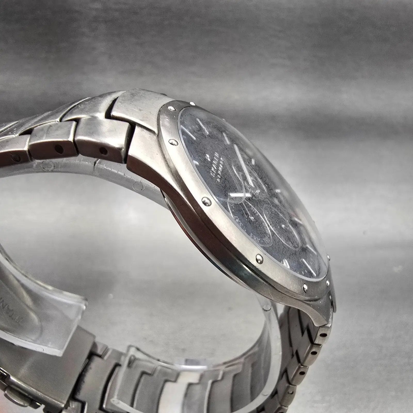 Skagen Classic Links Titanium Watch Men 40mm Gray Dial 596XLTXM New Battery3