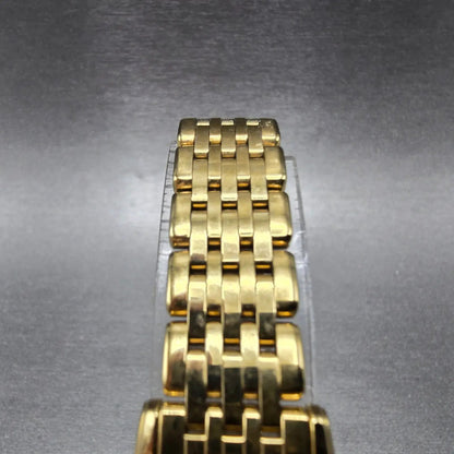Citizen Eco-Drive Stiletto Watch Women 23mm MOP Dial Gold Diamonds Works4