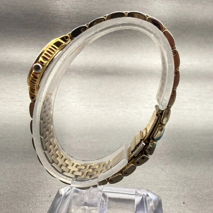 Seiko Watch Women 23mm MOP Dial Gold Tone Diamonds Round 1N00-0KH0 New Battery6