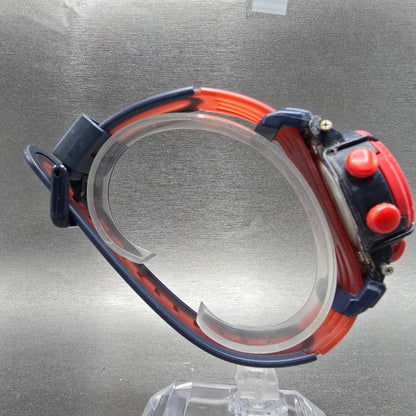 Casio Baby-G BG-370 Watch Women 34mm Blue Red Digital Alarm Chronograph New batt8
