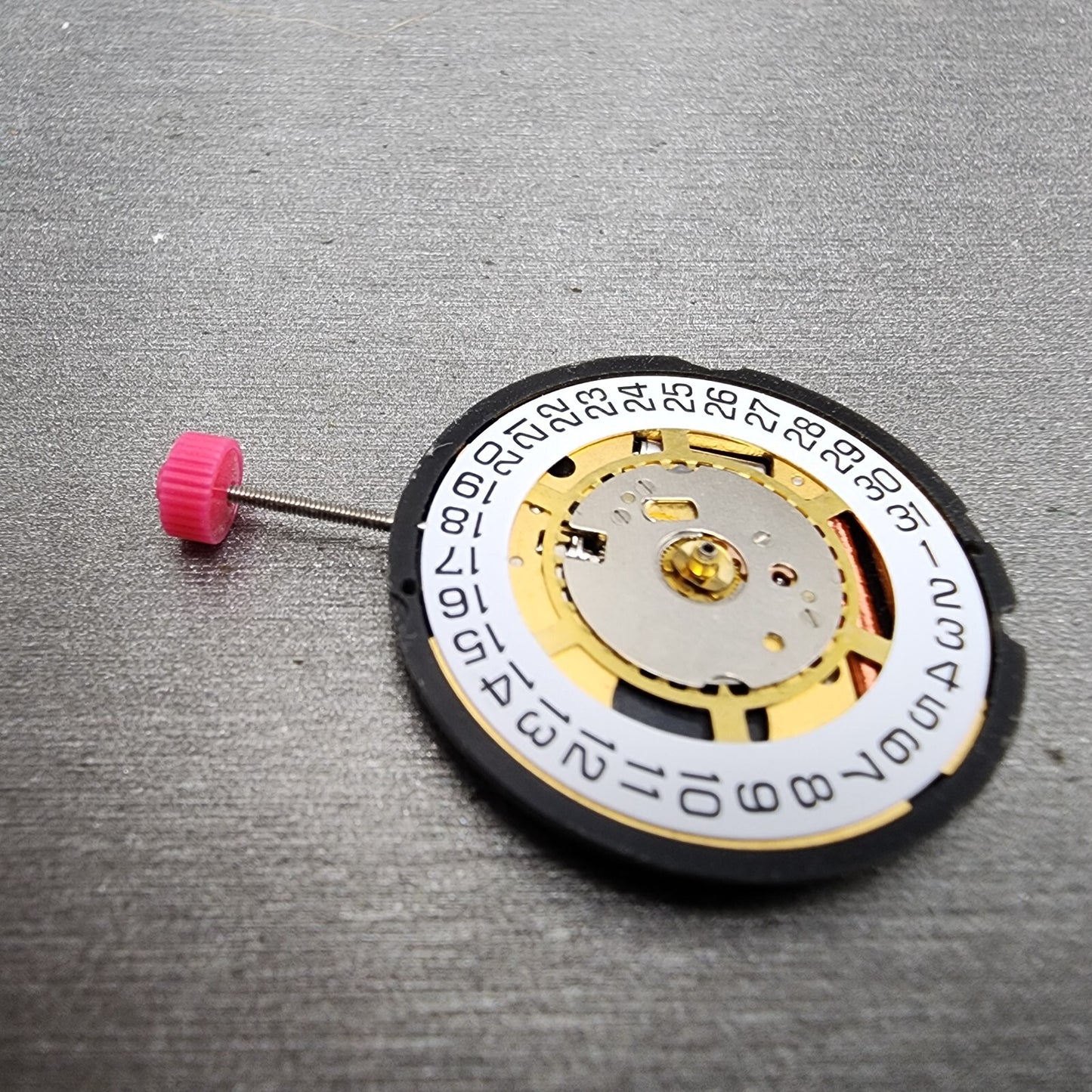 Ronda 705 tag Heuer 1.89 watch movement Date At 3 White Works