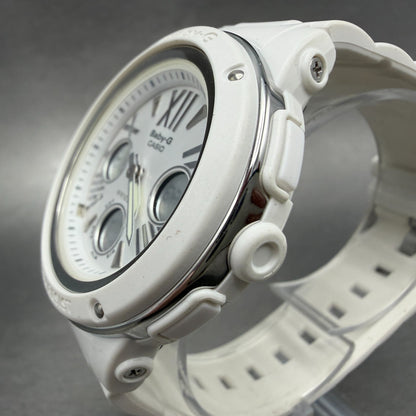 Casio Baby-G Watch Women 43mm Analog Digital White Alarm Chrono BGA-152 New Batt2