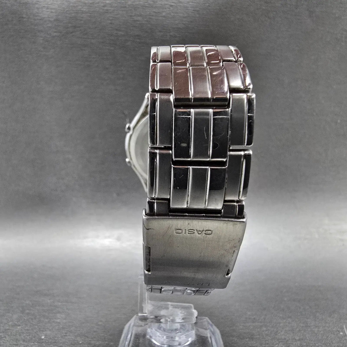 Casio Lineage LCW-M200 Watch Men 38mm White Dial Steel Analog Digital Solar JDM27