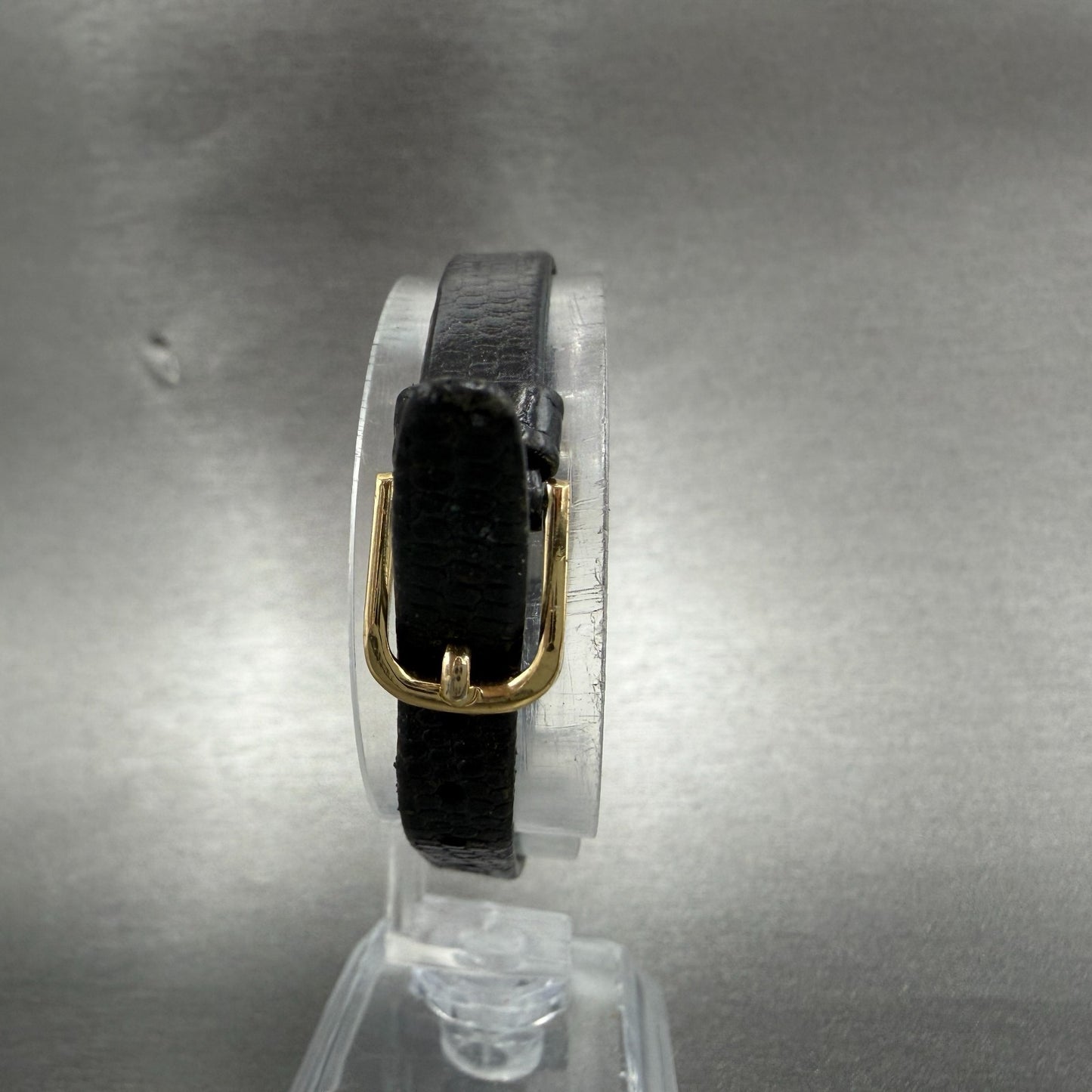 Pulsar Watch Women 16mm Silver Dial Gold Tone Octagon V232-5810 New Battery7