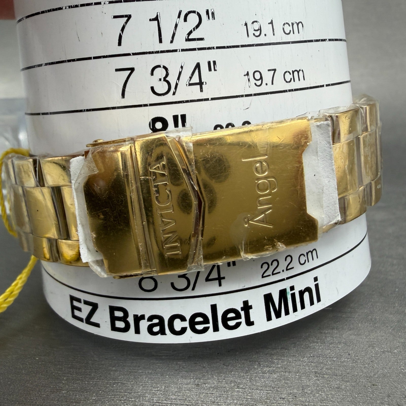 Invicta Watch Women 38mm White Dial Gold Tone Round 14717 New Battery10