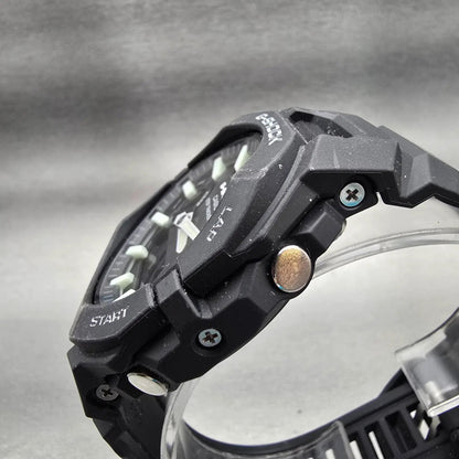 Casio G-Shock GBA-950 Watch Men 44mm Black White Chronograph Alarm New Battery2