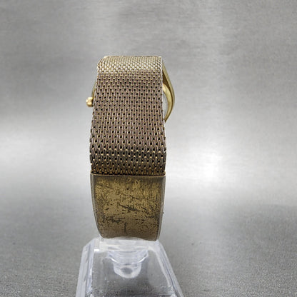 Citizen CQ Crystron Watch Men 34mm White Dial Gold Tone Daydate 4-710240 PARTS