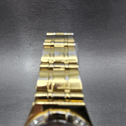 Citizen Eco-Drive Watch Women 25mm MOP Dial Gold Diamonds Round E030-H29751 Runs4
