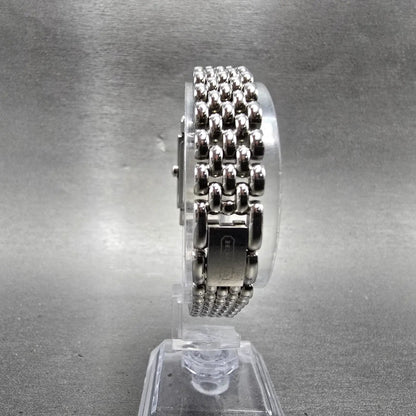 Coach Tank Watch Women 17mm Silver Dial Silver Tone CA.66.7.14.0624 New Battery7
